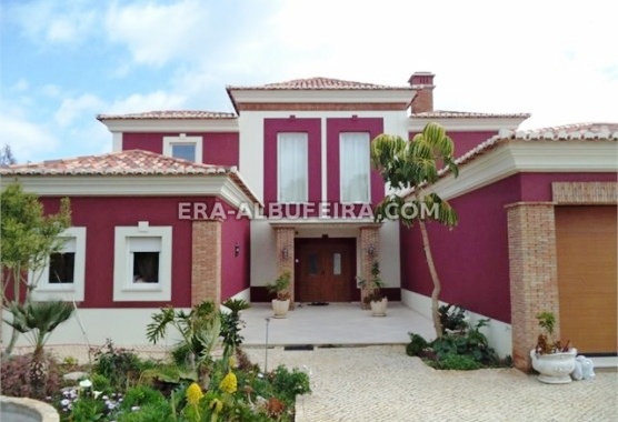 Villa for sale Porto de Mos beach Lagos Algarve front view