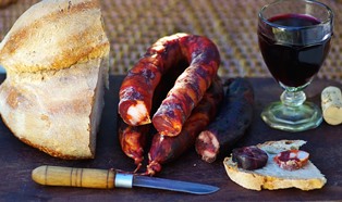 Sausage Fair Monchique Algarve Portugal