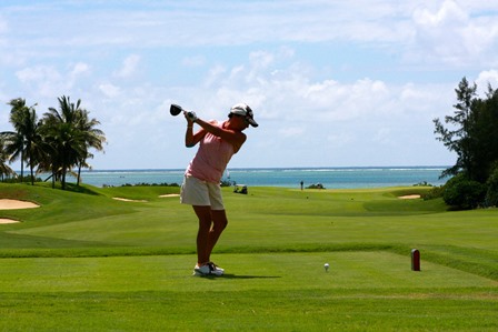 Golf Woman Tee Algarve Portugal
