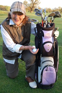 Retired Lady Golfer Algarve Portugal