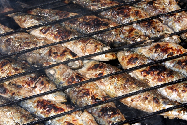 Grilled Algarve Sardines Portugal