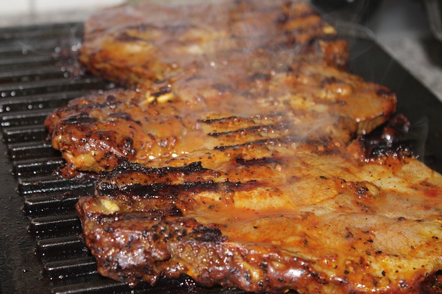 Pork Chops BBQ Algarve Portugal