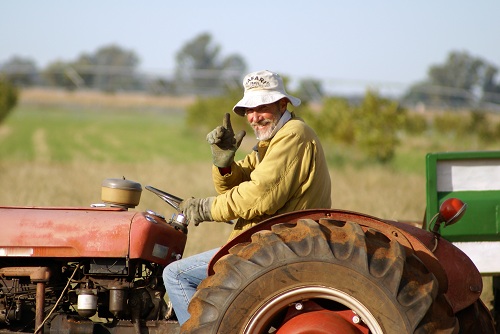 Algarve tractor driver