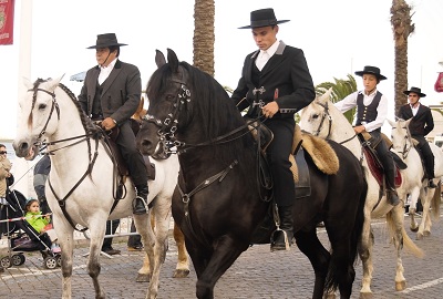 Algarve festa horse riders