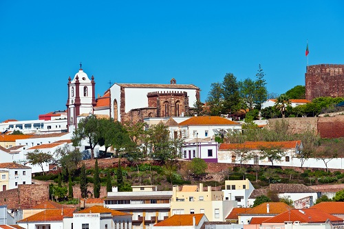 Silves town Algarve Portugal