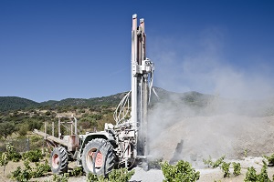 Borehole drilling in Portugal