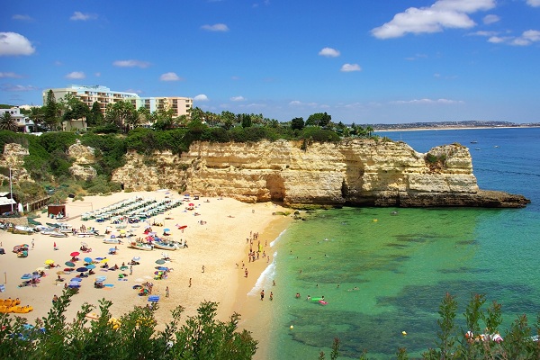 Beach in Algarve Portugal