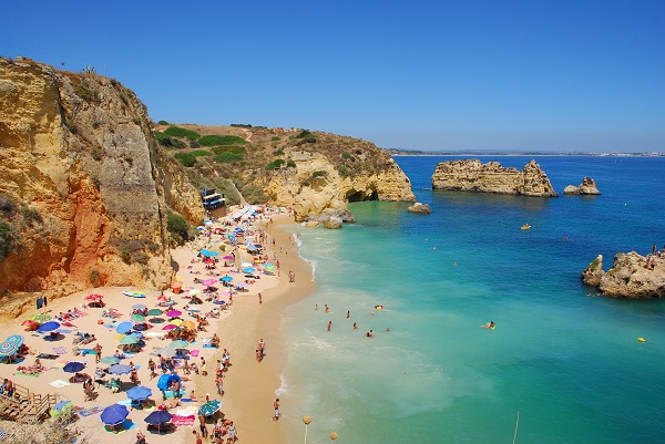 Algarve blue flag beach Portugal