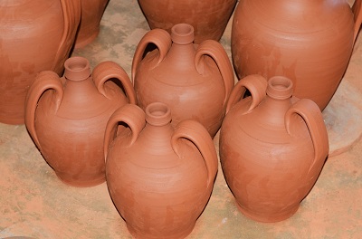 Traditional Pottery Urns Algarve Portugal
