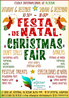 Feira de Natal da Escola Internacional de Aljezur