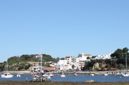 Alvor harbour Algarve Portugal