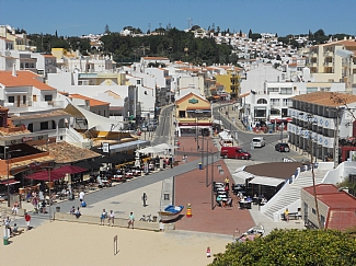 Carvoeiro town Algarve