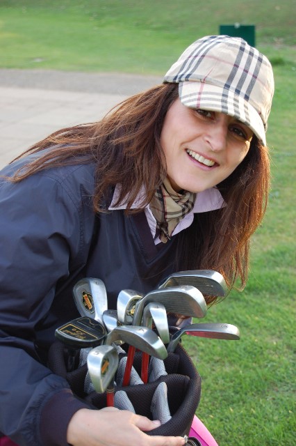 Lady Golfer Algarve Portugal