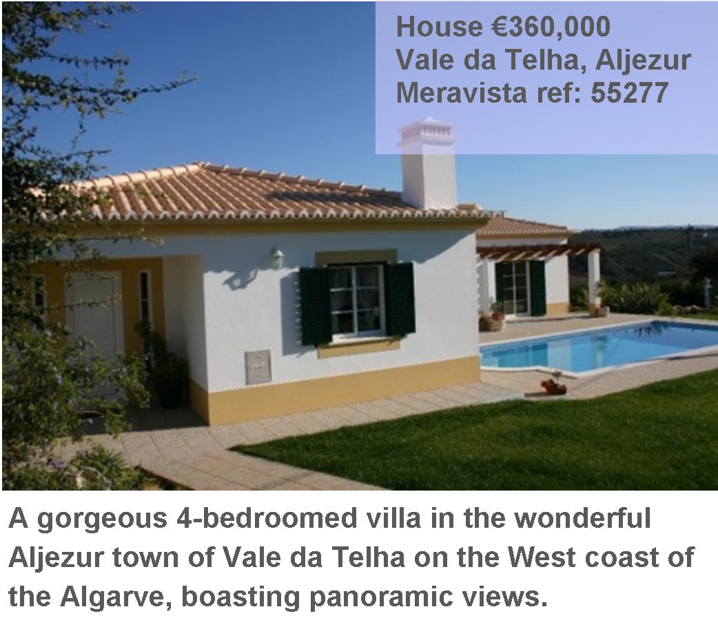  Villa in Vale de Telha Aljezur Algarve Portugal