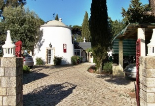 House with windmill Sao Bras de Alportel Algarve Portugal