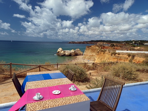 Algarve beachside restaurant