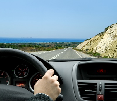 Algarve coast driving