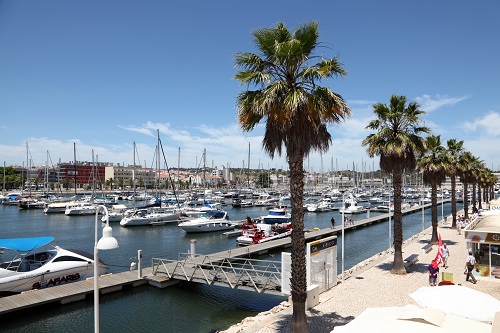 Lagos Town and Marina Algarve Portugal
