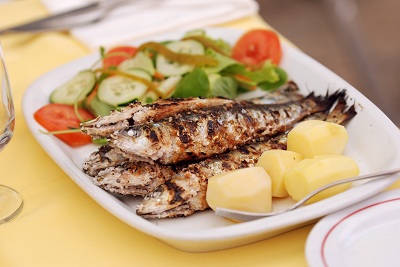 Traditional Algarve sardines