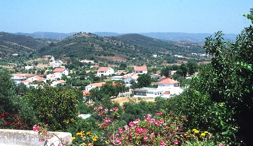 View of Salir, Algarve, Portugal