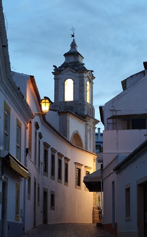 Lagos Algarve Night Scene