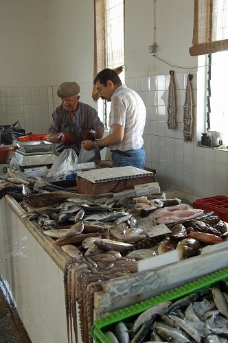 Olhao fish merchant