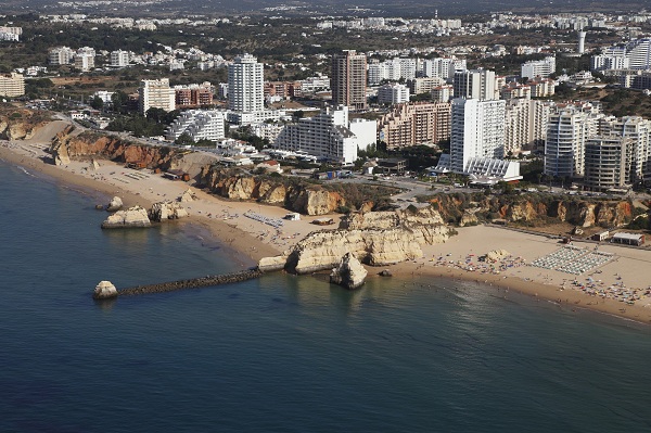 Portimao City Aerial View