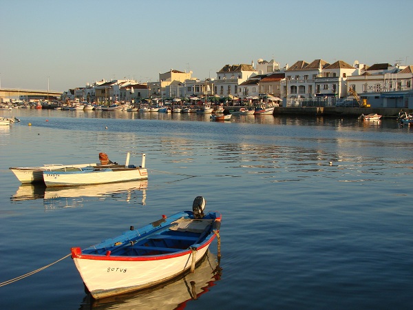 Tavira town and canal